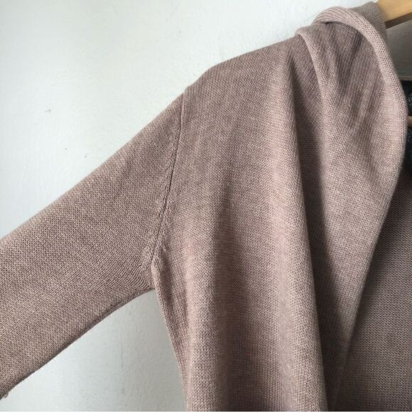 Niki Riki wool blend ombré Iron front hooded cardigan size small - Picture 8 of 8